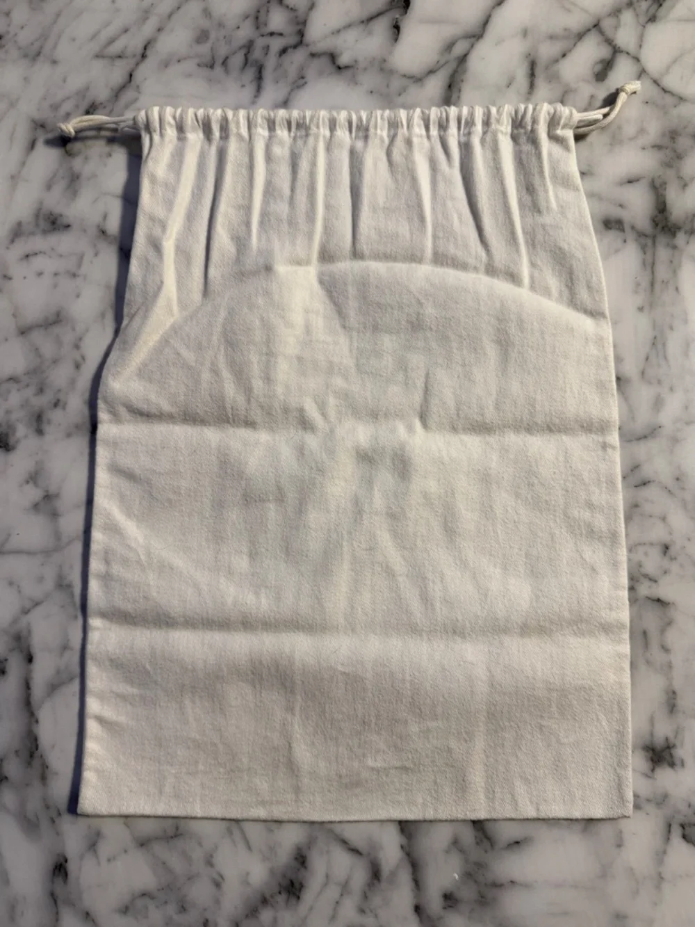 White Versace Drawstring Dust Bag